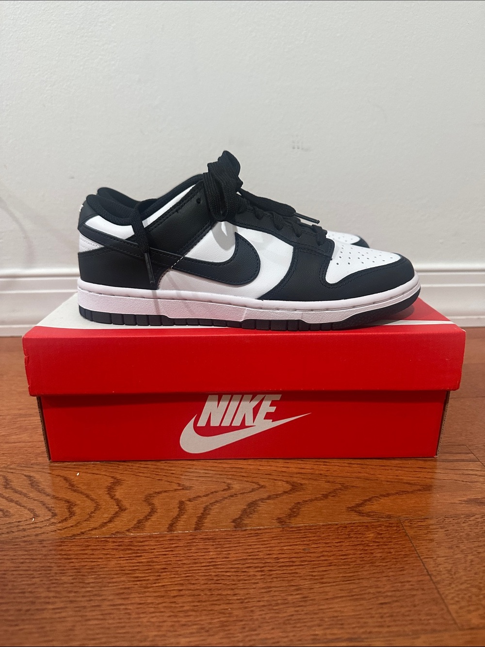 Nike Dunk Low Black and White Low-Top Sneakers